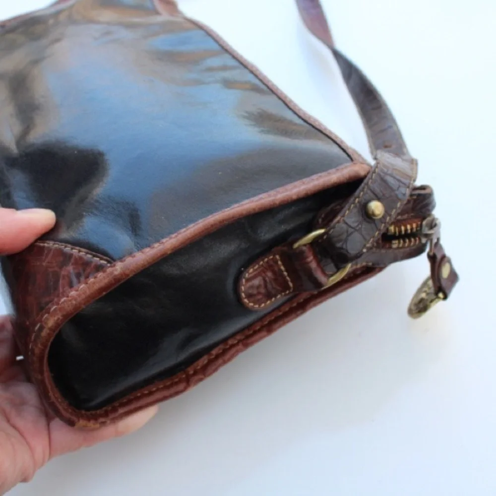 Vintage Brahmin cross body bag